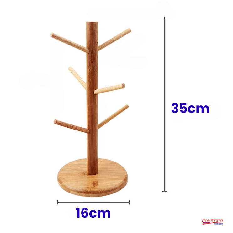 SUPORTE PARA XÍCARA BAMBU ECOKITCHEN