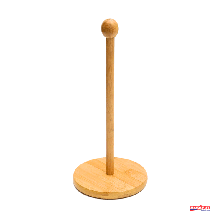 PORTA PAPEL TOALHA DE BAMBU