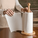 PORTA PAPEL TOALHA DE BAMBU