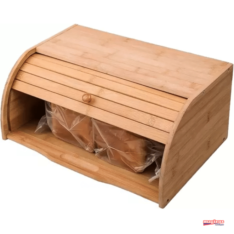 PORTA PÃES COM TAMPA RETRÁTIL ECOKITCHEN