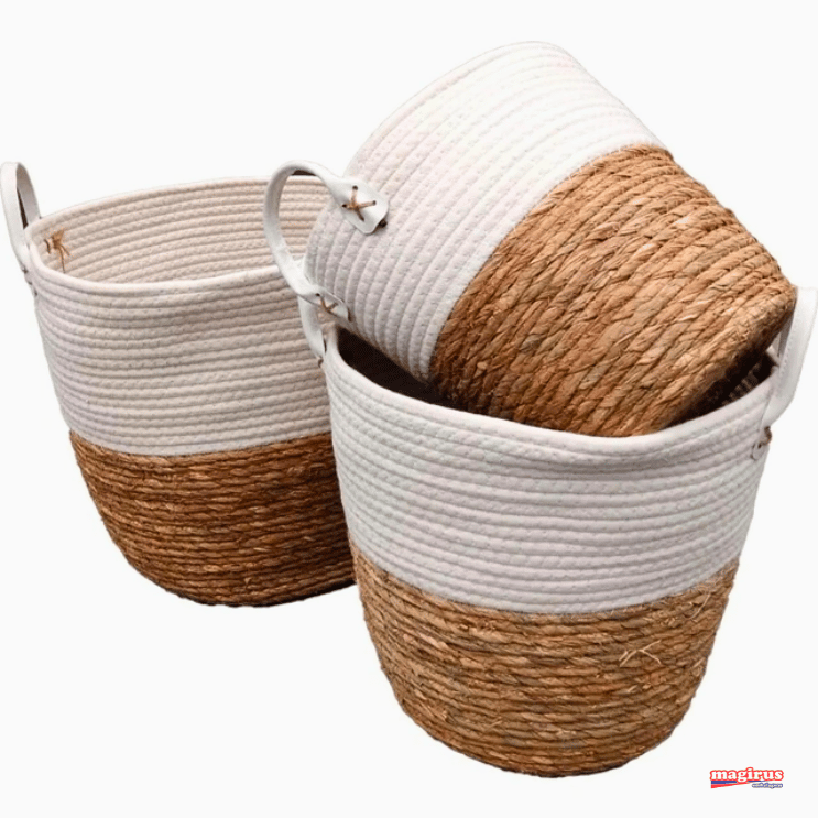 CESTO PHILIPPE NATURAL BRANCO