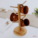 SUPORTE PARA XÍCARA BAMBU ECOKITCHEN