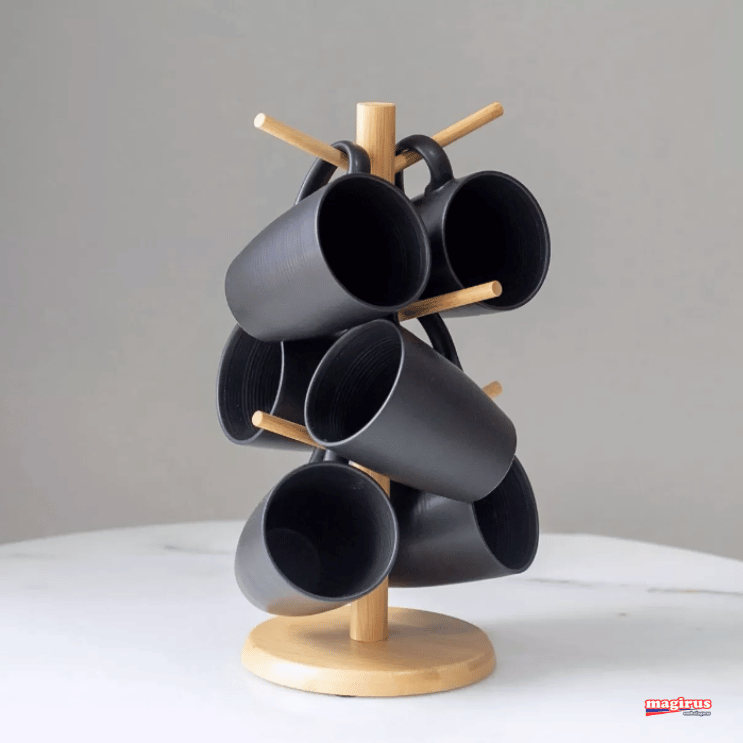 SUPORTE PARA XÍCARA BAMBU ECOKITCHEN